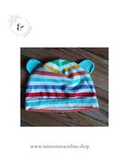 Carica l&#39;immagine nel visualizzatore di Gallery, Striped colored hat - 100% cotton - H&amp;M - spring summer - baby 4/6 months Tante Emma Online
