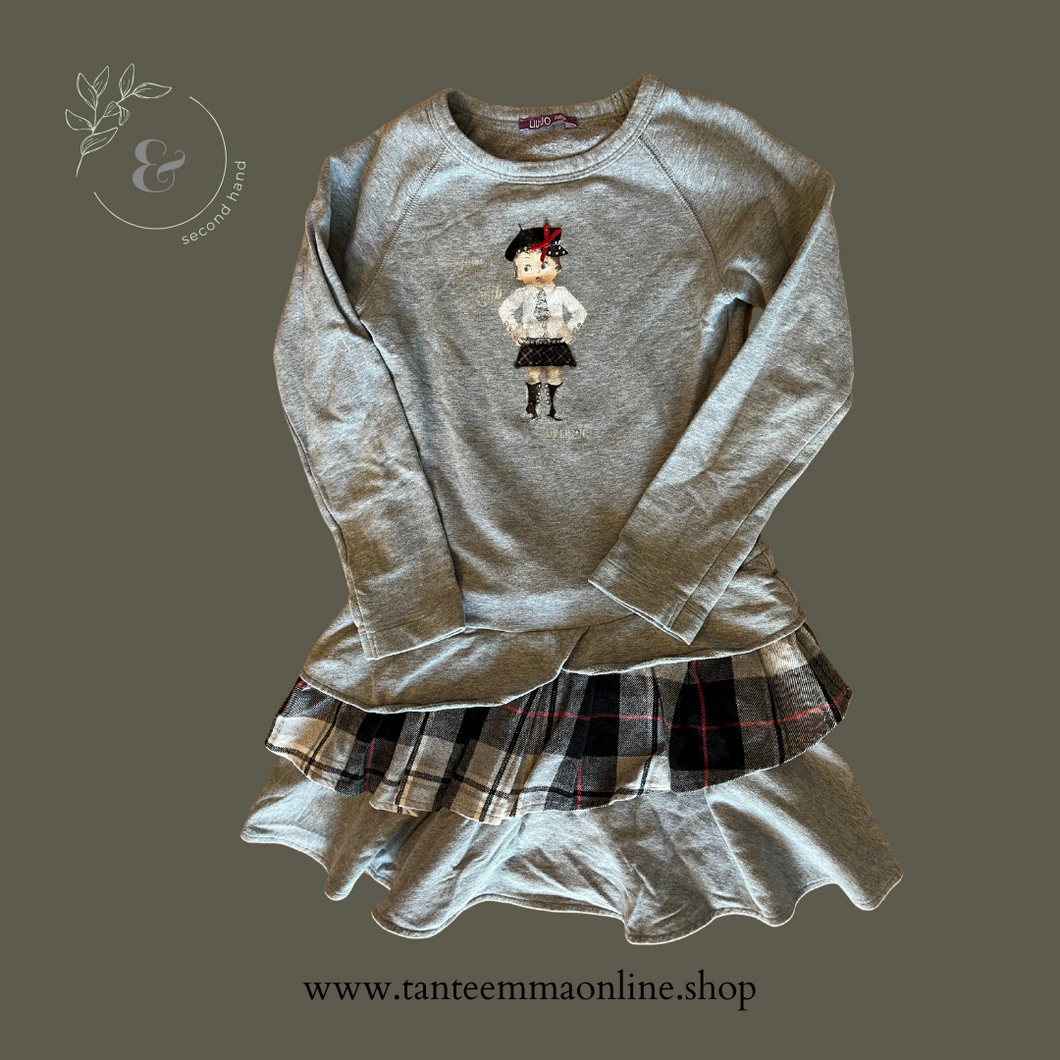 Tante emma-sweatshirt-dress-5 anni-liu-jo