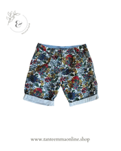 Carica l&#39;immagine nel visualizzatore di Gallery, Pantalone corto - uomo - fantasia floreale - 100% cotone - estivo - Kruder - taglia 48

