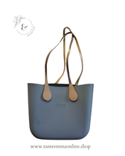 Carica l&#39;immagine nel visualizzatore di Gallery, O Bag - light grey/light blue - bag for woman Tante Emma Online

