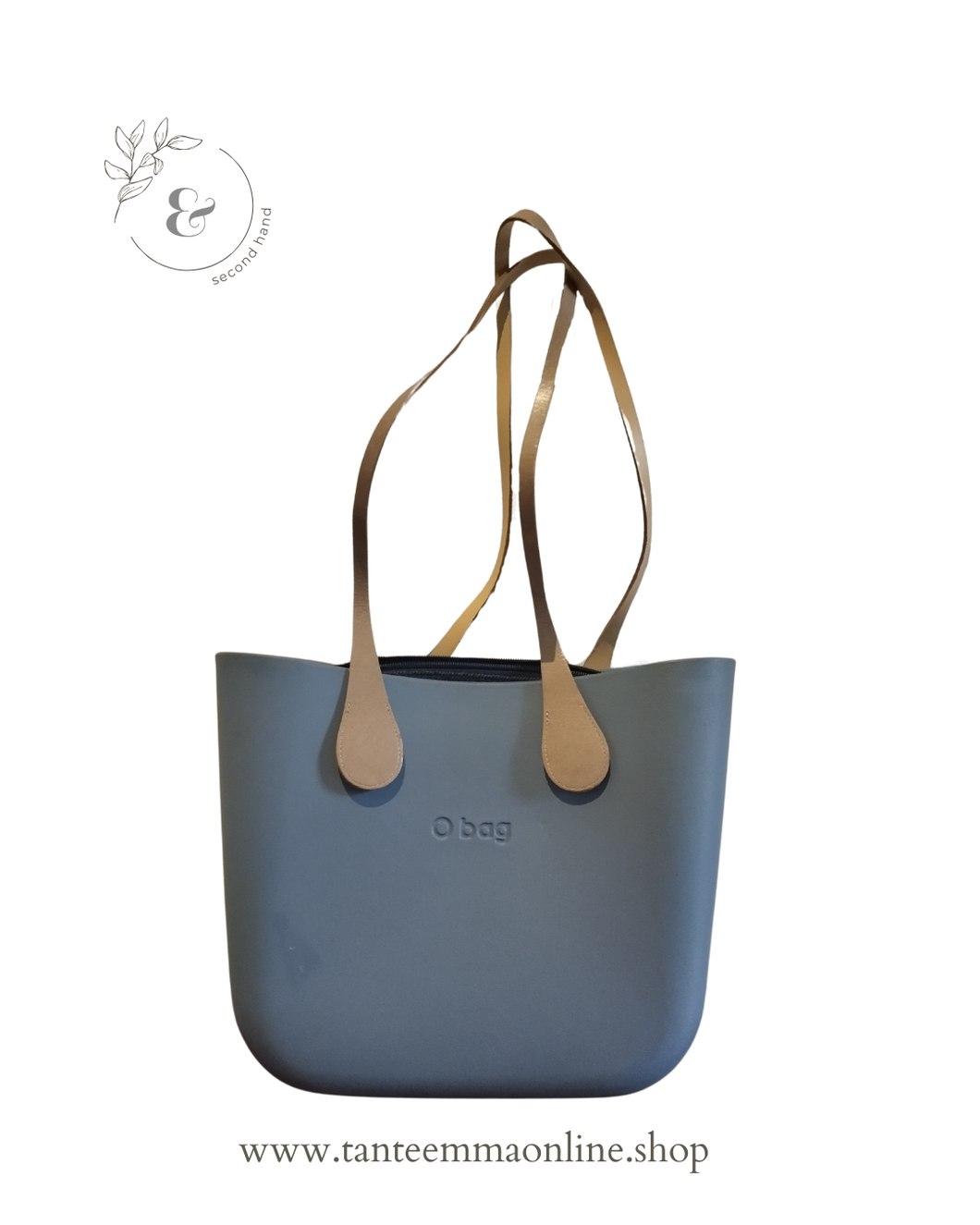 O Bag - light grey/light blue - bag for woman Tante Emma Online