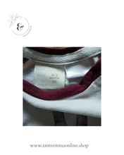 Load image into Gallery viewer, Long sleeve t-shirt - white and bordeaux - 100% cotton - Zara boys - size 3/6 months Tante Emma Online
