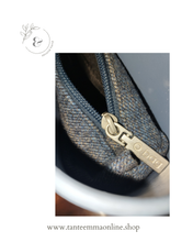 Carica l&#39;immagine nel visualizzatore di Gallery, O Bag - light grey/light blue - bag for woman Tante Emma Online
