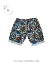 Carica l&#39;immagine nel visualizzatore di Gallery, Pantalone corto - uomo - fantasia floreale - 100% cotone - estivo - Kruder - taglia 48
