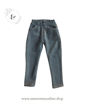 Carica l&#39;immagine nel visualizzatore di Gallery, Jeggins -dark blue - autumn winter - girl - 5/6 years Tante Emma Online
