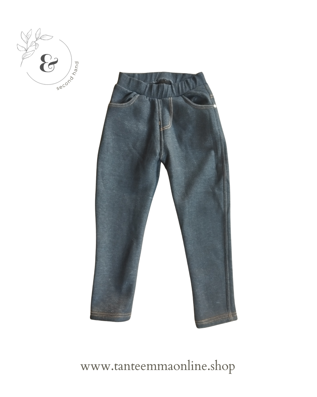 Jeggins -dark blue - autumn winter - girl - 5/6 years Tante Emma Online