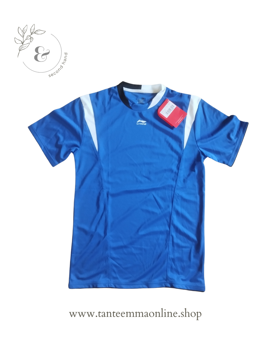 Sporty t-shirt - 100% polyester - new with tag - super fresh - size 46/XS - LI NING Tante Emma Online