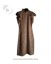 Carica l&#39;immagine nel visualizzatore di Gallery, Abito a maniche corte con pizzo color carne con sottoveste - Zara - taglia XS
