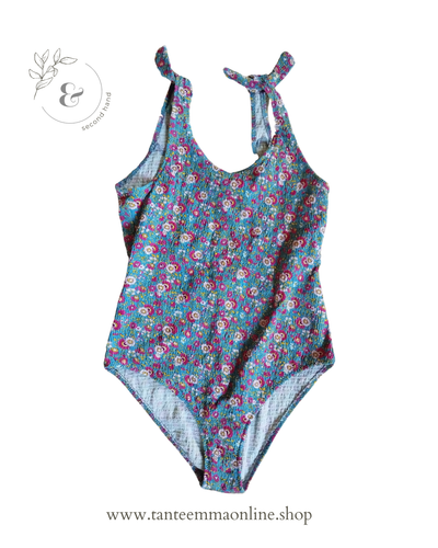 Swimsuit - flowered - girl - 5/6 anni Tante Emma Online
