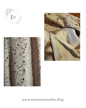 Carica l&#39;immagine nel visualizzatore di Gallery, Abito a maniche corte con pizzo color carne con sottoveste - Zara - taglia XS
