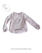 Carica l&#39;immagine nel visualizzatore di Gallery, Maglione pile - rosa con cuore - bambina - Okaidi - 6 anni
