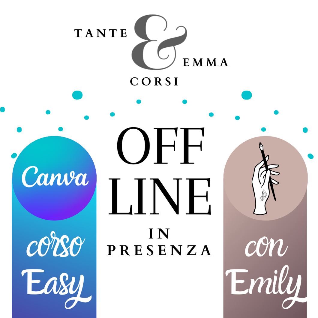 Corso EASY CANVA OFFLINE (solo in Italiano!)