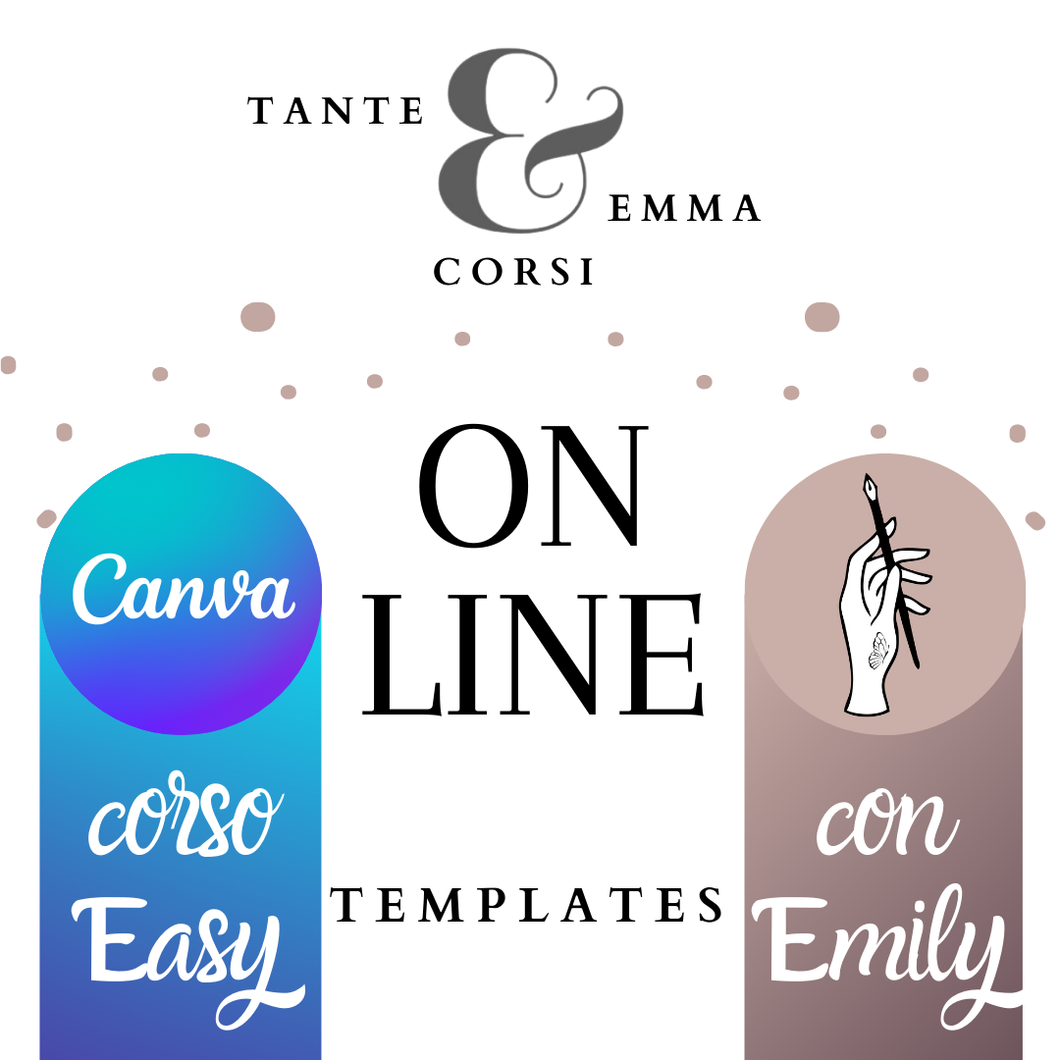 EASY CANVA TEMPLATES (italiano)