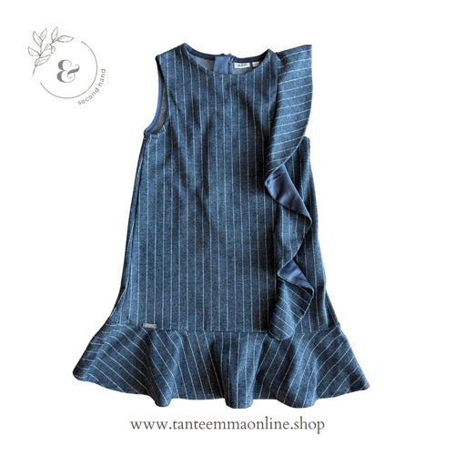 Dress, Grey, Years 7 - 8 | Blukid - Tante Emma Online