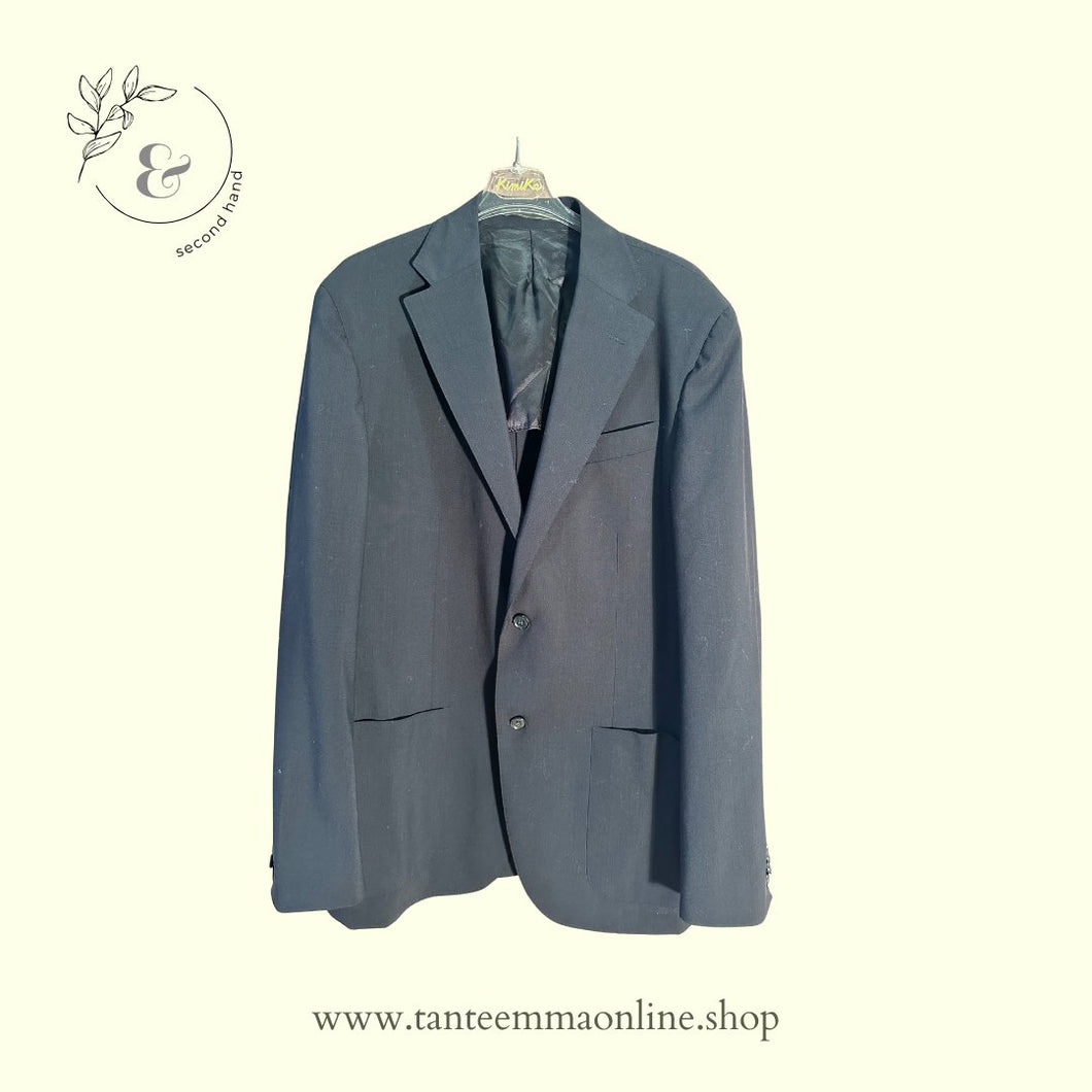 Elegant jacket | blue, grey | L - Tante Emma Online