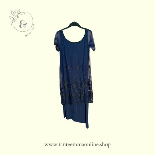 Elegant long dress | blue | M - Tante Emma Online