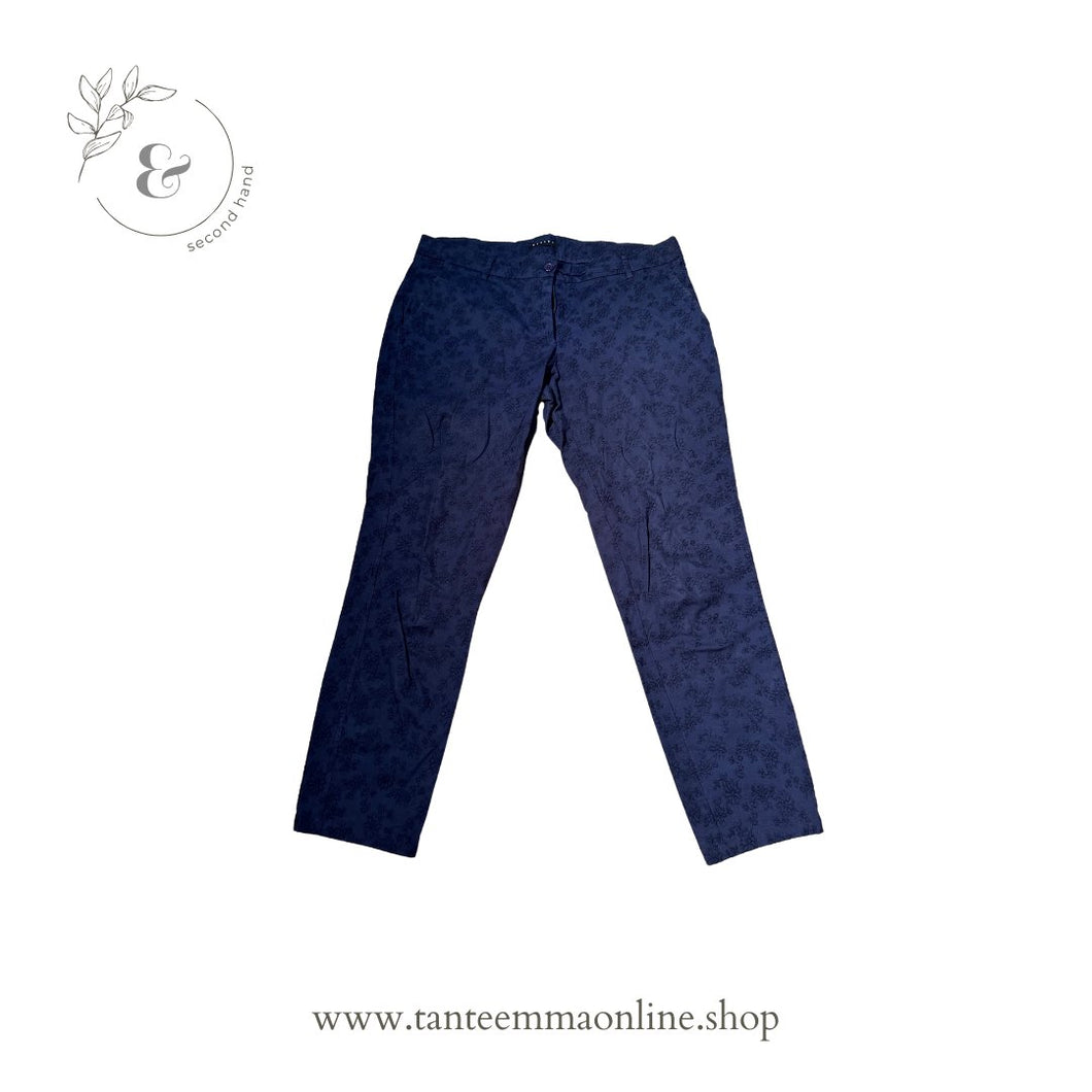 elegant trousers | floral | M | Sisley - Tante Emma Online