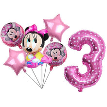 Carica l&#39;immagine nel visualizzatore di Gallery, Fun Birthday Party for Kids, Girls, Baby with Minnie Mouse Party Decoration Theme Party Supplies - Tableware, Set - Paper Cup, Plate - Tante Emma Online
