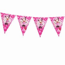 Carica l&#39;immagine nel visualizzatore di Gallery, Fun Birthday Party for Kids, Girls, Baby with Minnie Mouse Party Decoration Theme Party Supplies - Tableware, Set - Paper Cup, Plate - Tante Emma Online
