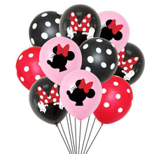 Carica l&#39;immagine nel visualizzatore di Gallery, Fun Birthday Party for Kids, Girls, Baby with Minnie Mouse Party Decoration Theme Party Supplies - Tableware, Set - Paper Cup, Plate - Tante Emma Online
