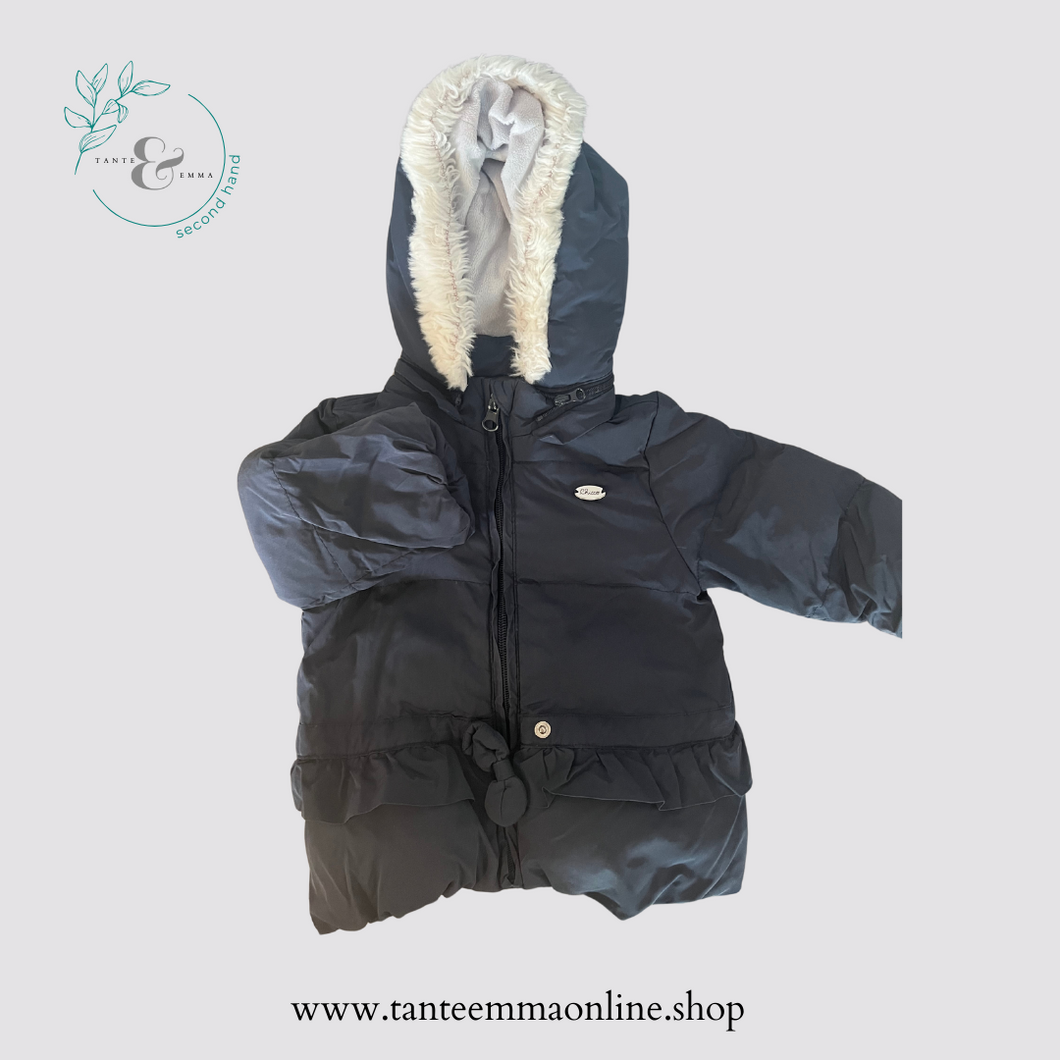 Tante Emma | Chicco winter jacket  |  12m, 74 cm | blue with internal fur